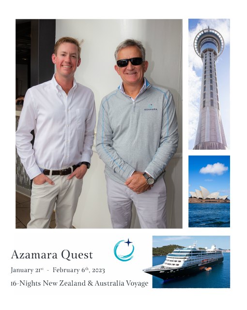 <h2>2023 New Zealand & Australia Golf Cruise</h2> 16 Nights | 6 Rounds | Auckland - Sydney | January 21 – February 6